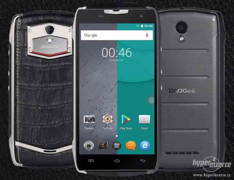 PRODÁM NOVÝ zodolněný chytrý telefon DOOGEE T5 - foto 1