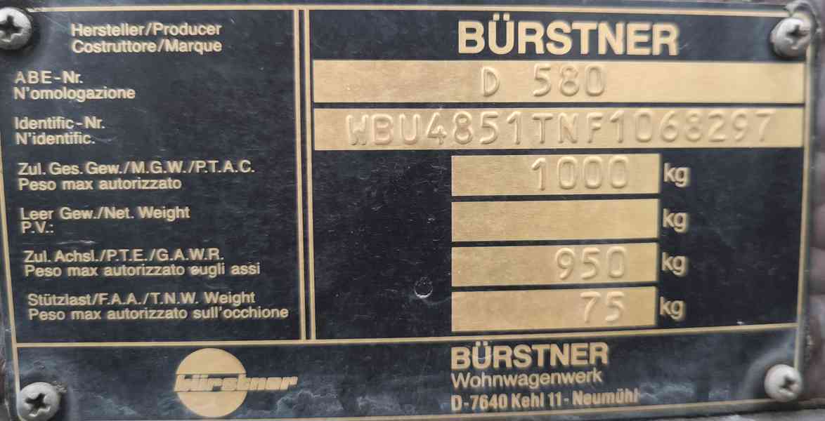 Levný Bursner 500 ze stavby, Německé doklady, odvoz možný.  - foto 15