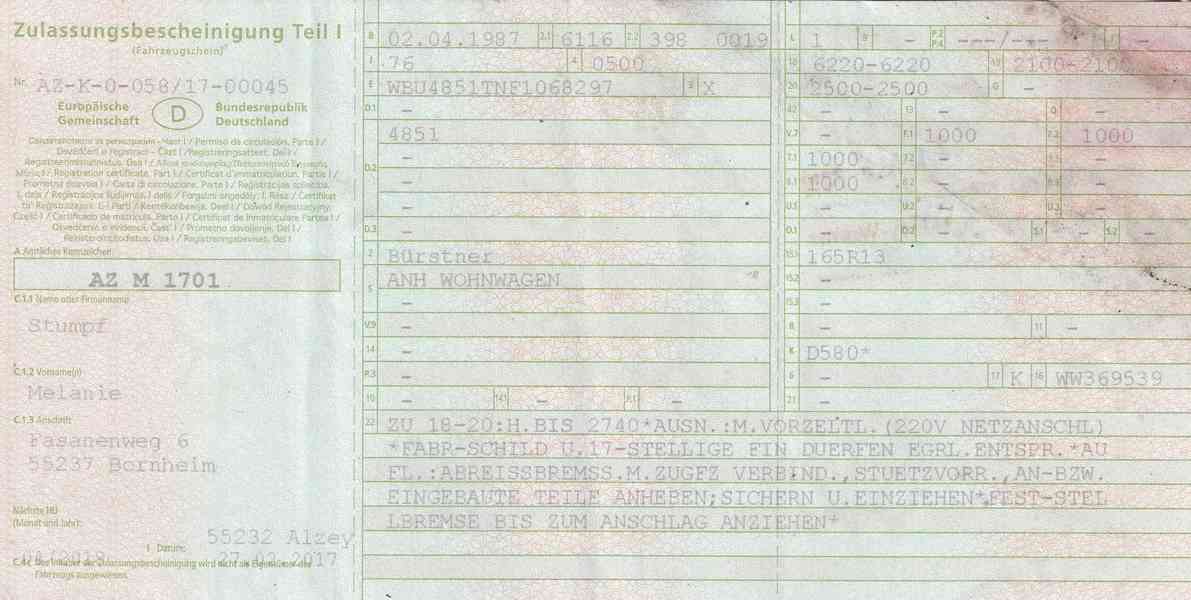 Levný Bursner 500 ze stavby, Německé doklady, odvoz možný.  - foto 17