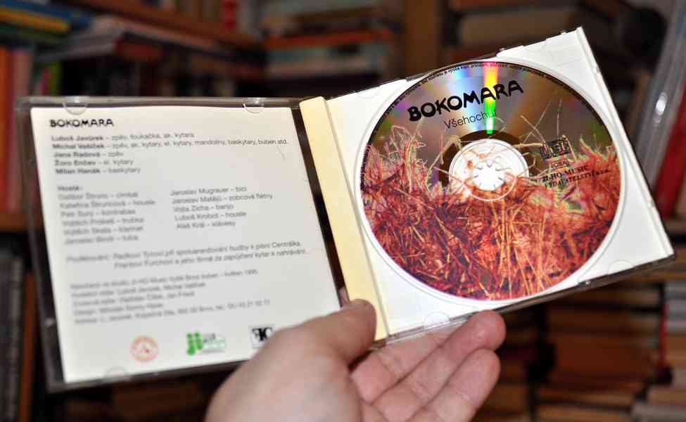 CD BOKOMARA - VŠEHOCHUŤ (1995) - rare, nesehnatelné!!! - foto 3
