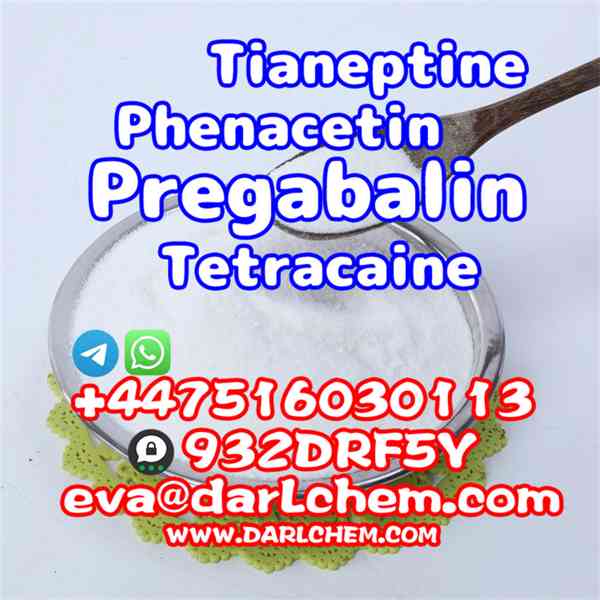 pregabalin Phenacetin Tetracaine raw Powder 148553-50-8 Hot  - foto 2