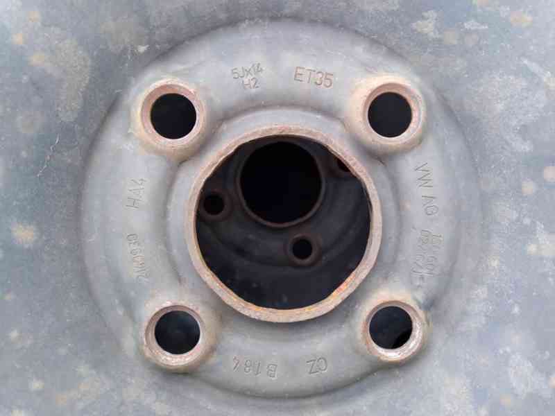 SADA ZIMNÍ PLECH.KOLA 165/70/R14 ŠKODA CITY GO - foto 9