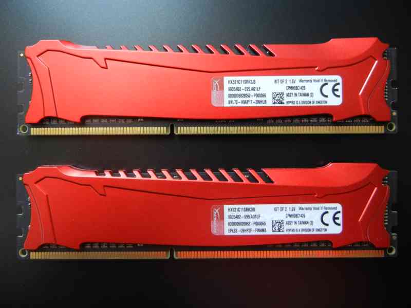 Kingston 8GB DDR3 1600MHz CL10 Hyper X SAVAGE Kit - foto 2