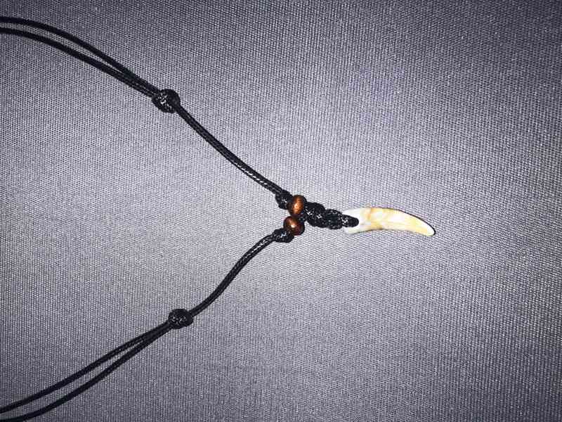 Náhrdelník vlčí zub - foto 2