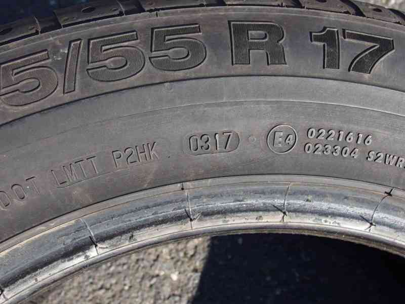 Sada letních pneumatik 235/55 R17 - foto 13