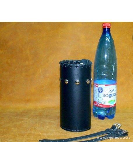 Kožený držák nápoje pro pet lahev - 4A,4B,4C  - foto 2