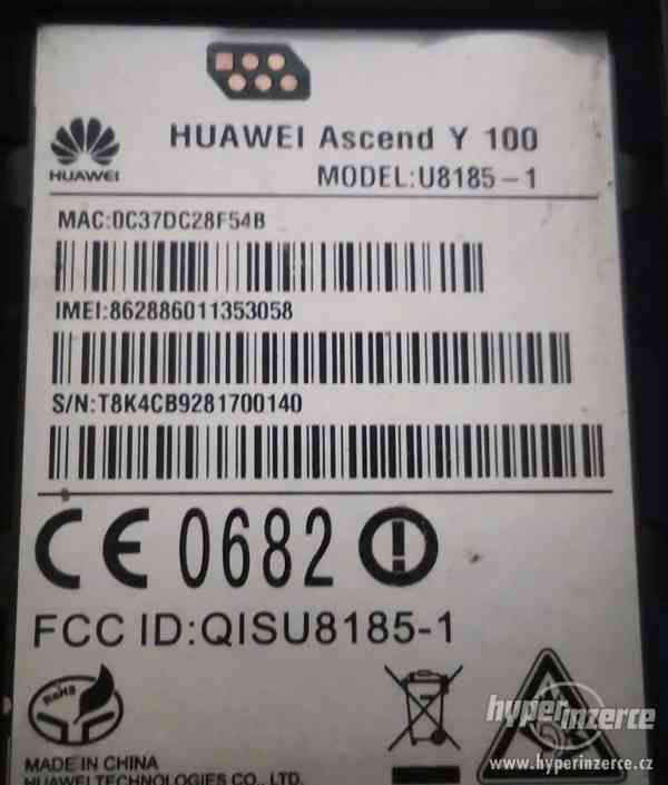 Huawei Ascend Y 100 - k opravě nebo na náhradní díly!!! - foto 8