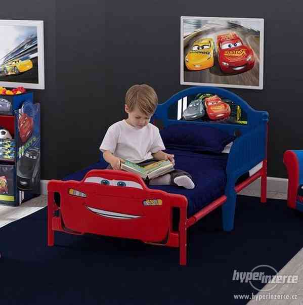 Dětský nábytek-sestava postele+komody+sezení AUTA-CARS - foto 2