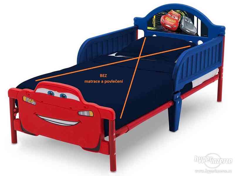 Dětský nábytek-sestava postele+komody+sezení AUTA-CARS - foto 3
