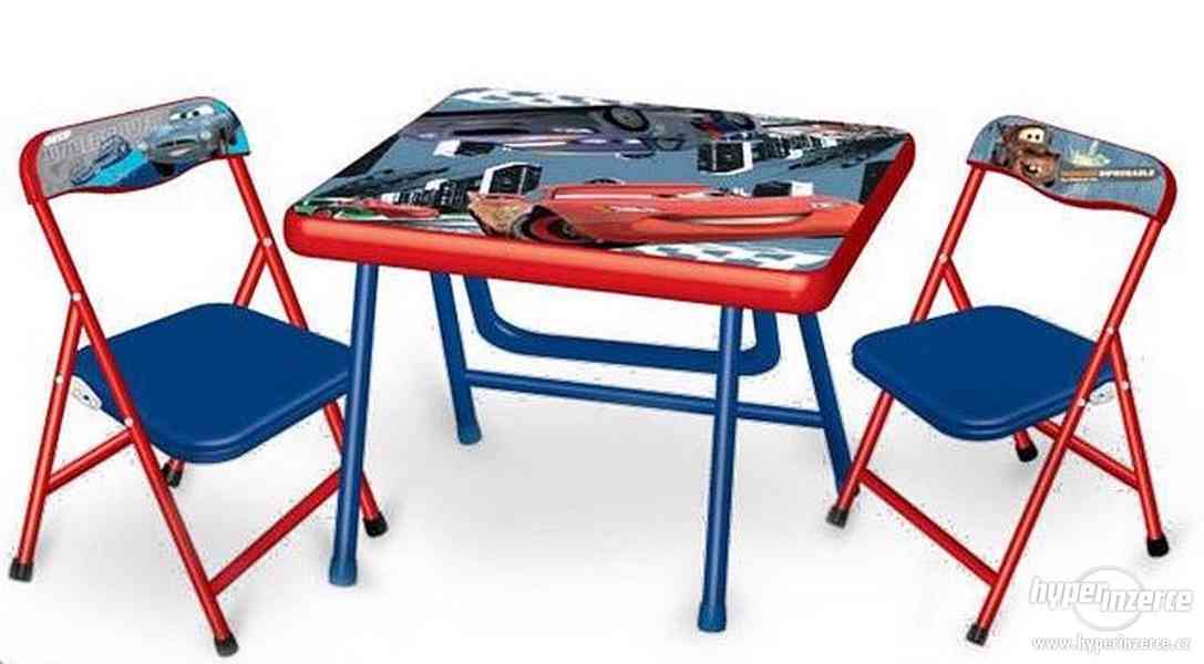 Dětský nábytek-sestava postele+komody+sezení AUTA-CARS - foto 4