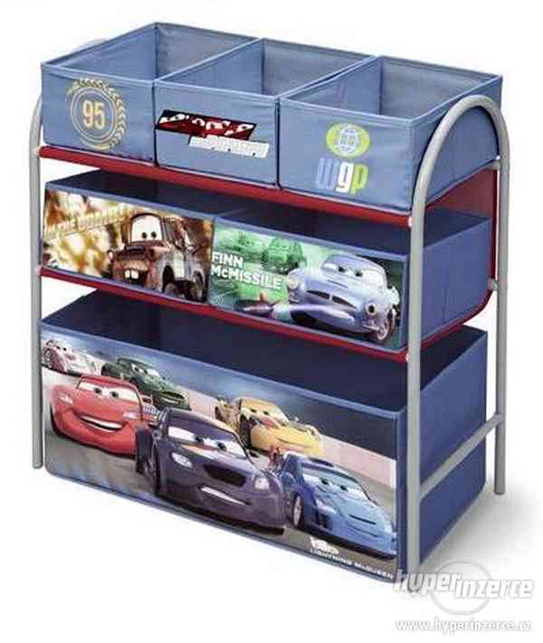 Dětský nábytek-sestava postele+komody+sezení AUTA-CARS - foto 5