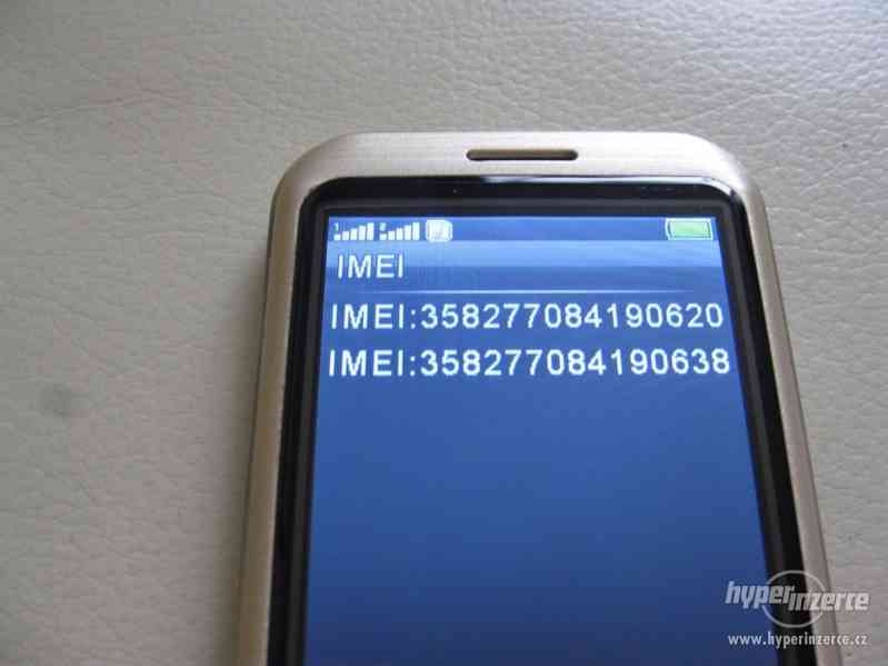 MOBIOLA MB3200 Gold - NOVÝ, plně funkční telefon na dvě SIM - foto 3