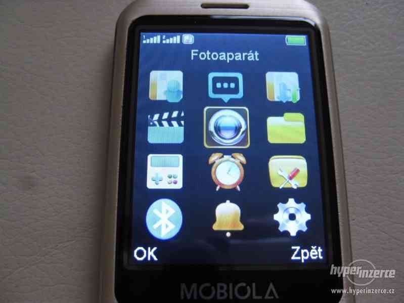 MOBIOLA MB3200 Gold - NOVÝ, plně funkční telefon na dvě SIM - foto 4