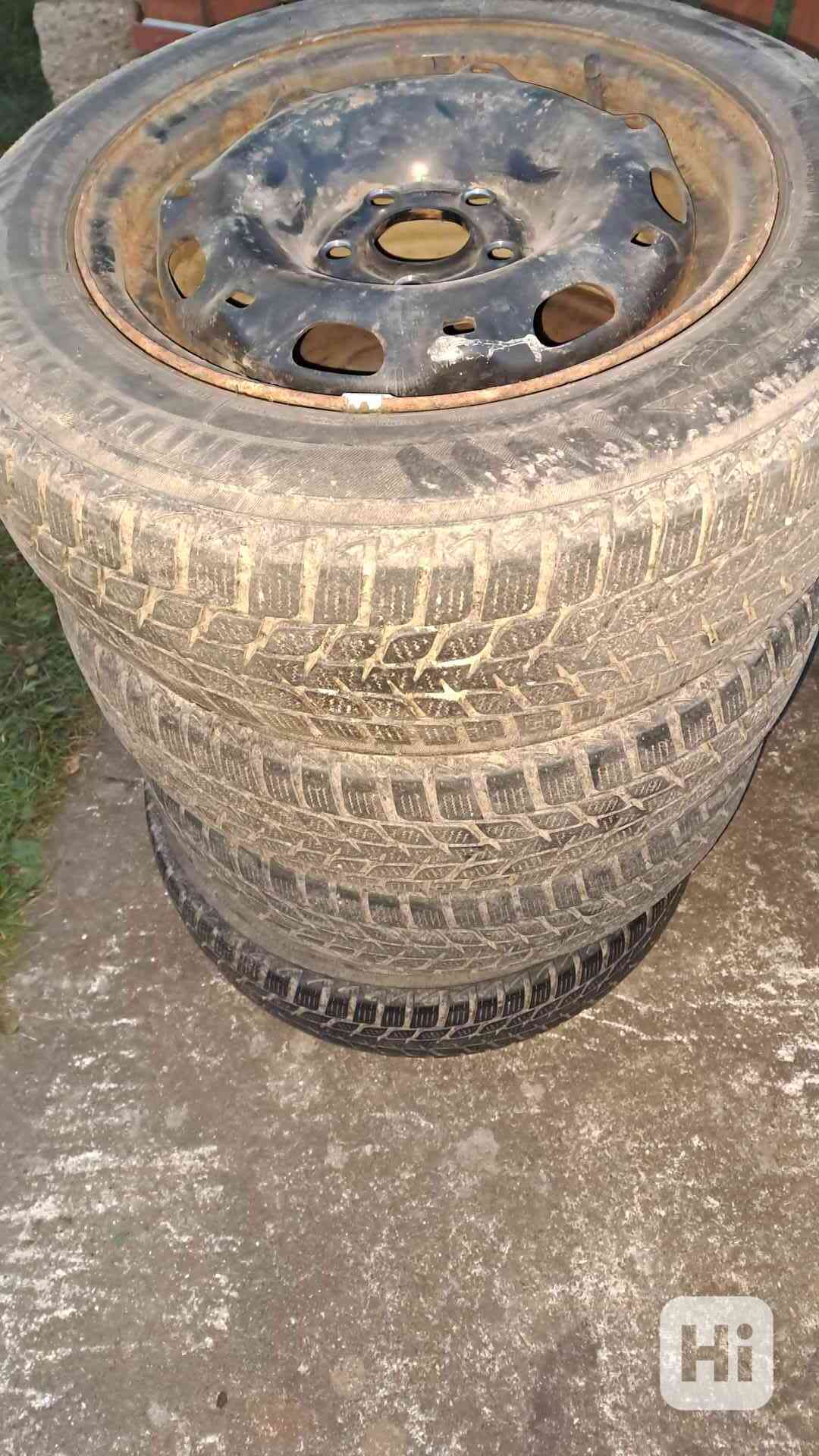 Pneu+ disk Bridgestone Blizzak 165/70 R 14 zimní 4ks - foto 1