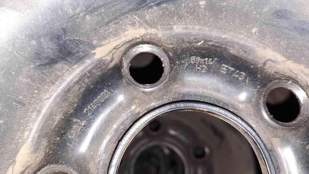 Pneu+ disk Bridgestone Blizzak 165/70 R 14 zimní 4ks - foto 4