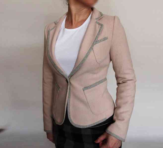 Luxusní teplejší sako HM vel. 34 - foto 3