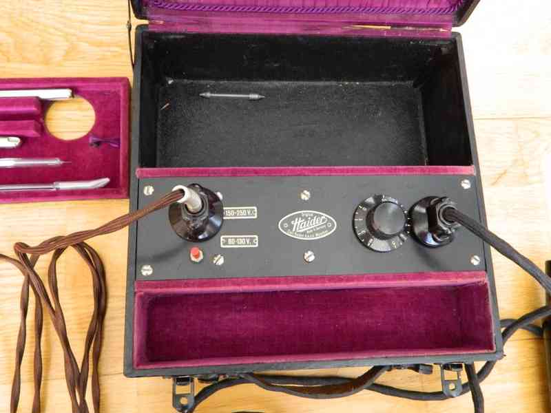 Elektrostatický masážní přístroj HAIDER original Mnchov - foto 4