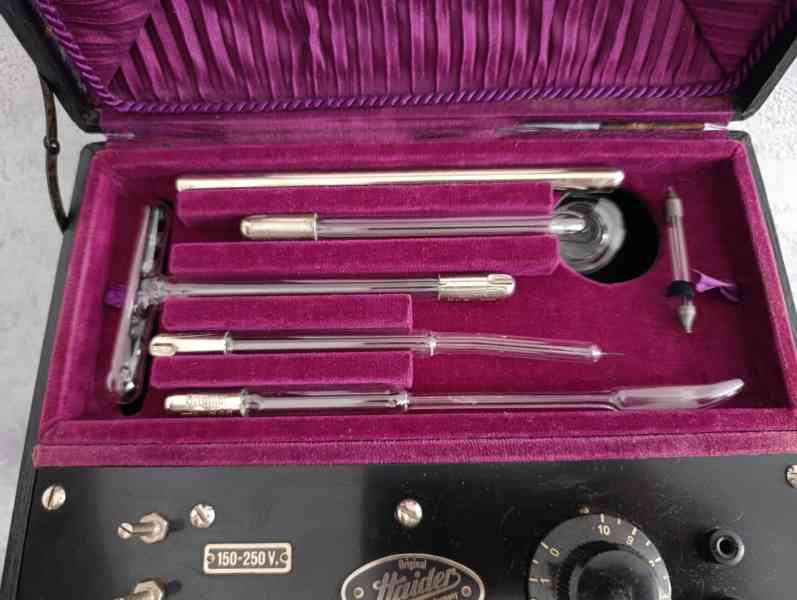 Elektrostatický masážní přístroj HAIDER original Mnchov - foto 9