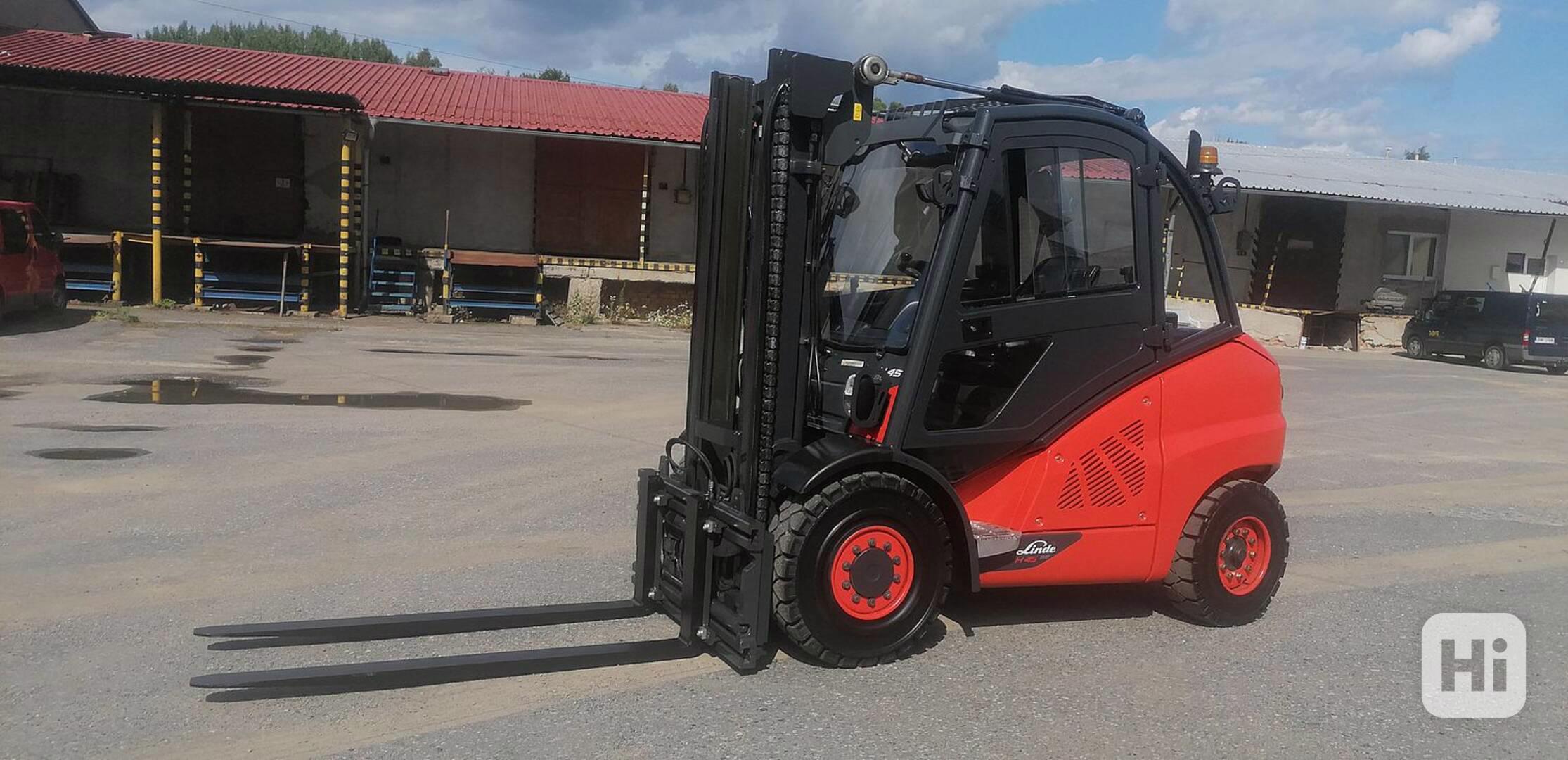 LINDE H45D-02 pozicionér s bočním posuvem 6 812 mth - foto 1