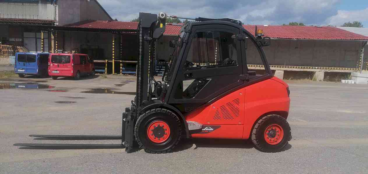 LINDE H45D-02 pozicionér s bočním posuvem 6 812 mth - foto 2