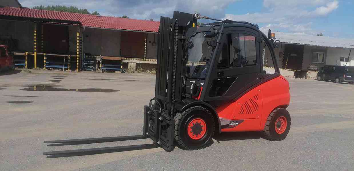 LINDE H45D-02 pozicionér s bočním posuvem 6 812 mth - foto 1