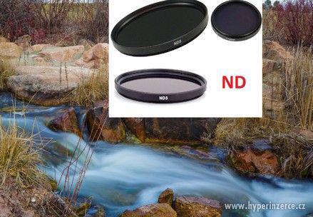 Filtr ND4 67mm a ND8 67mm pro focení tekoucí vody - foto 1