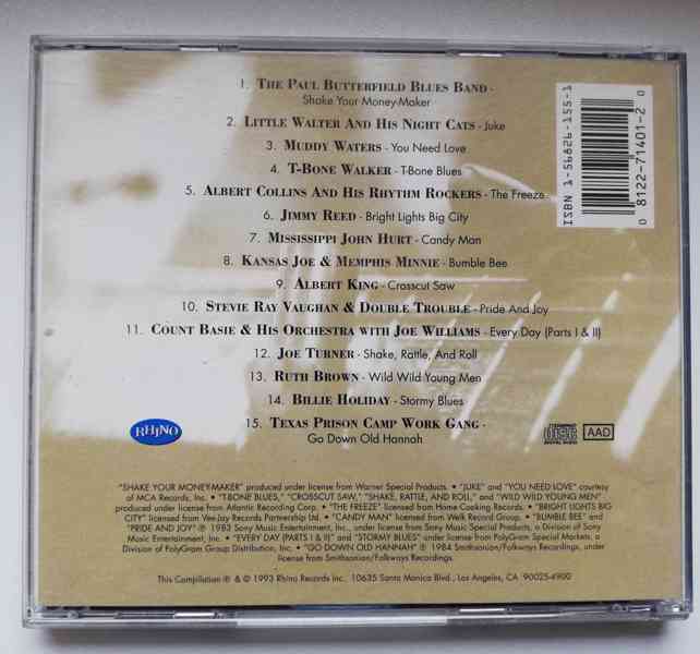 CD Blues Masters - THE ESSENTIAL BLUES COLLECTION - foto 2