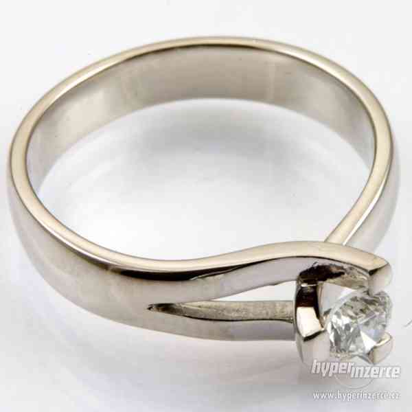 Zlatý prsten s Briliantem - foto 2