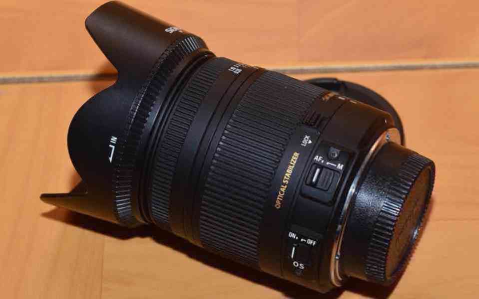 pro Nikon - Sigma DC 18-250mm 1:3.5-6.3 HSM OS **APS-C zoom - foto 4