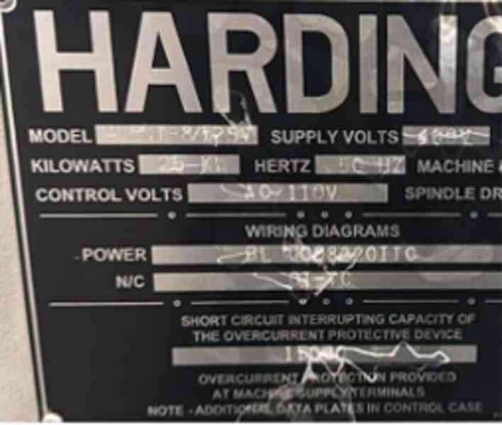 HARDINGE Talent 8/52 SV,CNC soustružnické centrum , rok 2006 - foto 2