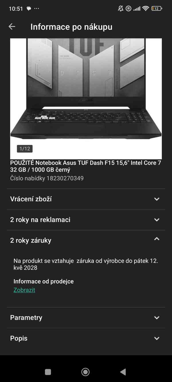 Asus TUF dash F15  - foto 4