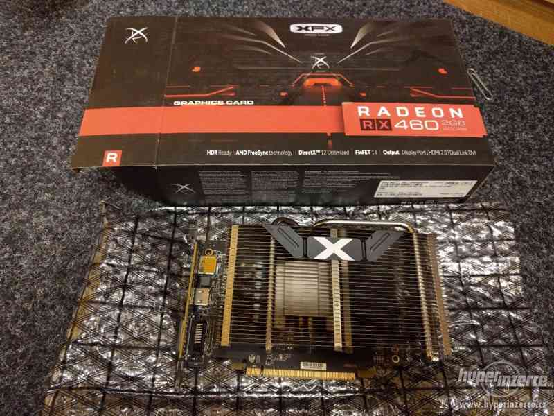 XFX Radeon RX 460 2GB HeatSink - skoro nová - foto 2