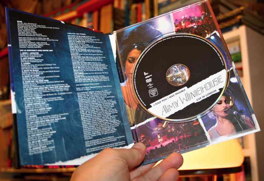 DVD - AMY WINEHOUSE - I TOLD YOU I WAS TROUBLE - nejlevněji! - foto 3