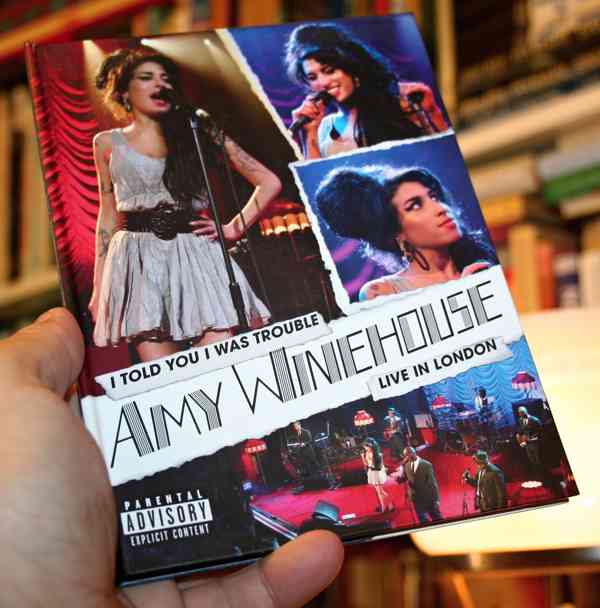 DVD - AMY WINEHOUSE - I TOLD YOU I WAS TROUBLE - nejlevněji! - foto 1