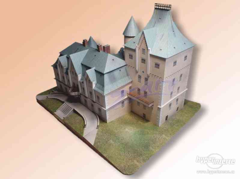 Papírový model zámku Studénka - foto 3
