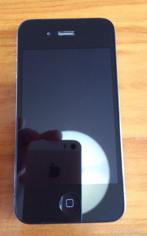 iPhone 4, 16 GB, černý, TOP stav + přísl. a pouzdro - foto 2