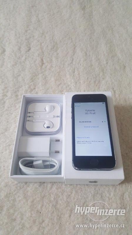 Apple iPhone 5s 16GB Grey, komplet, záruka, dárek - foto 1
