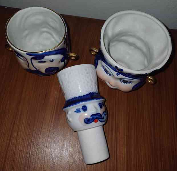 Korostenské porcelánové hrnky s obličeji - foto 2