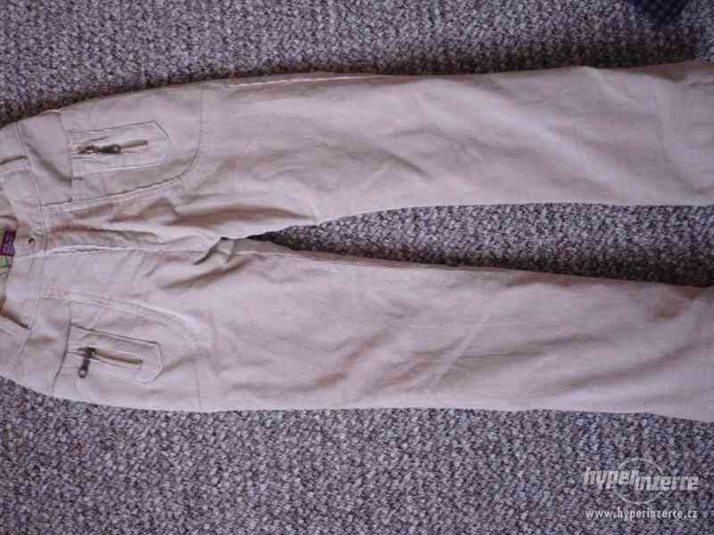 oteplené kalhoty a legíny - foto 1