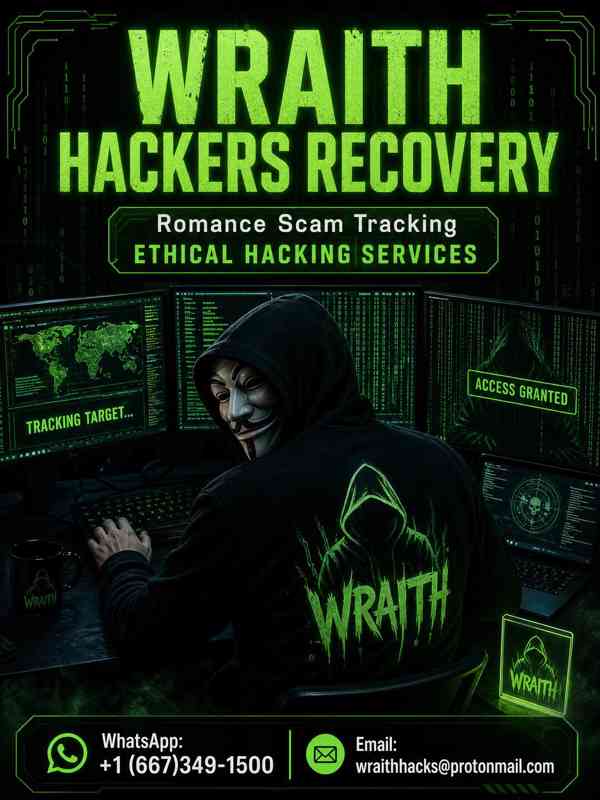 WRAITH HACKERS RECOVERY; YOUR LAST RESORT FOR RECOVERING