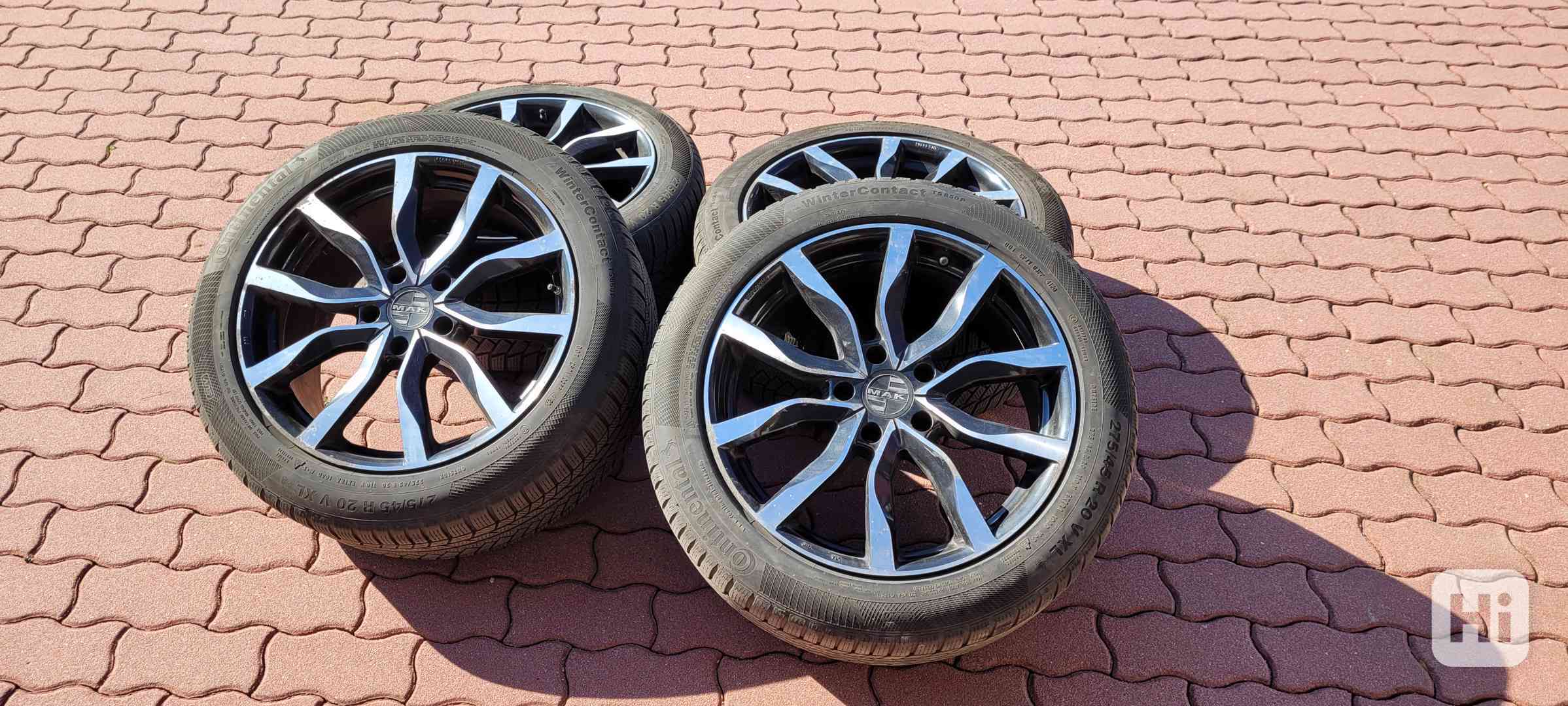 Sada kol se zimními pneu 275/45 R 20 V XL extra load - foto 1