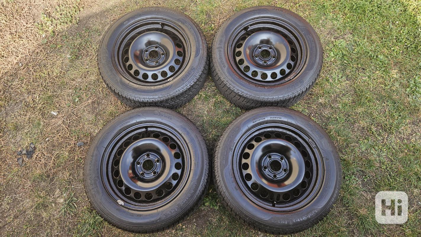 Opel Astra zimní pneumatiky 205/60R16 disky 6,5Jx16 5x105 - foto 1