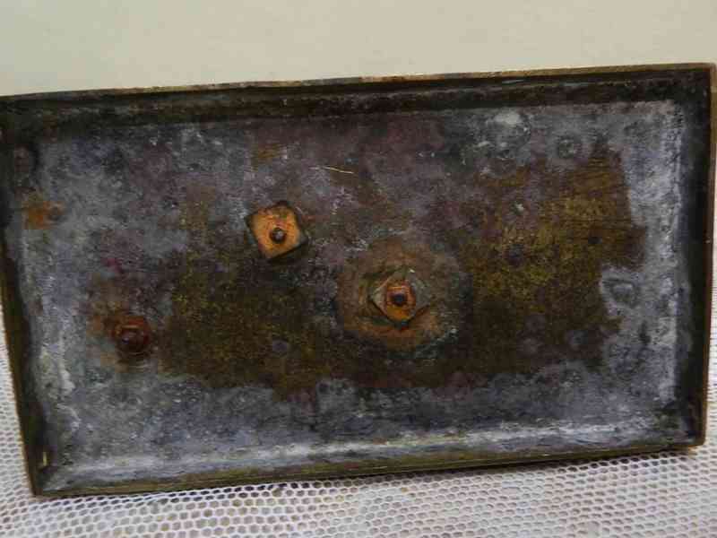 Velmi stará bronzová Soška Kráčející Býk - foto 8