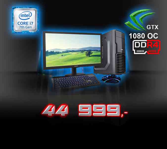 Intel Core i7 7th gen,32GB ram,3TB HDD,8GB grafika+LCD - foto 1