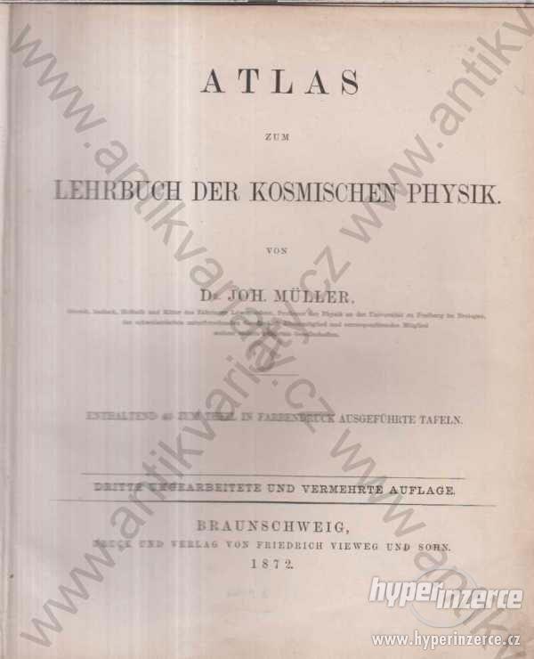 Atlas zum Lehrbuch der Kosmischen Physik 1872 - foto 1