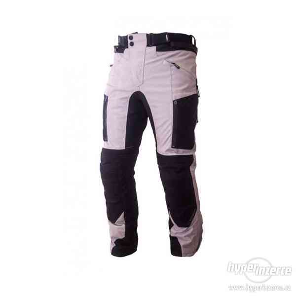 Pánské textilní moto kalhoty Spark Nautic, bílé 2XL - foto 1