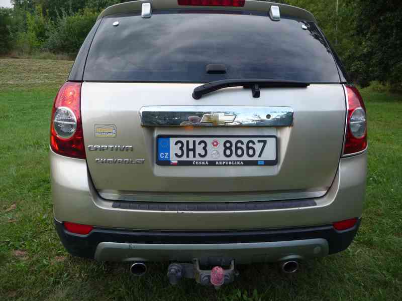 Chevrolet Captiva 2,0 VCDi, 110 kW, 4x4, koup. ČR, prv. maj. - foto 6