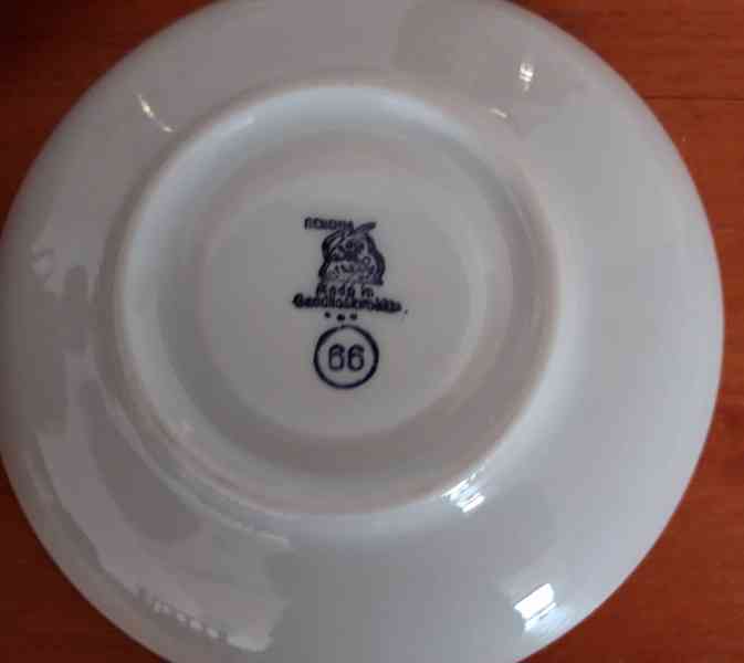 Prodám porcelánový čajový servis ze 70-tých  - foto 3
