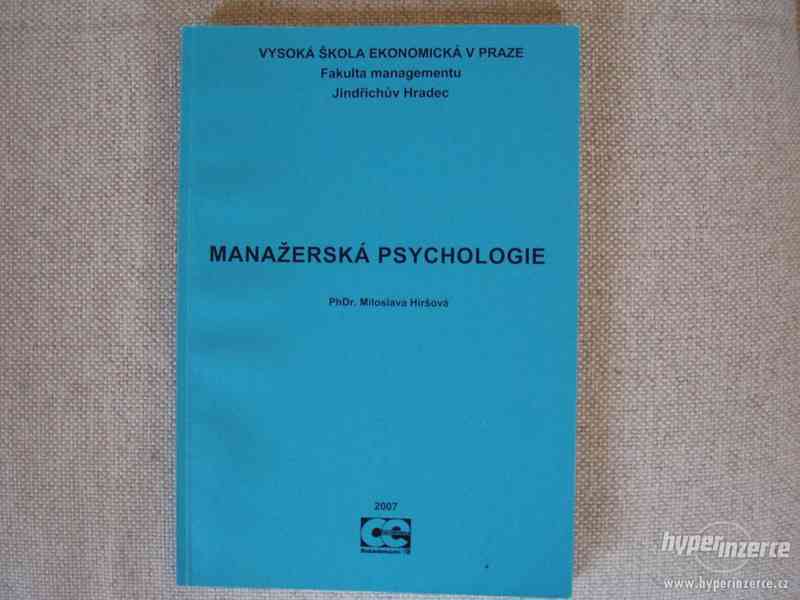 Manažerská psychologie - foto 1