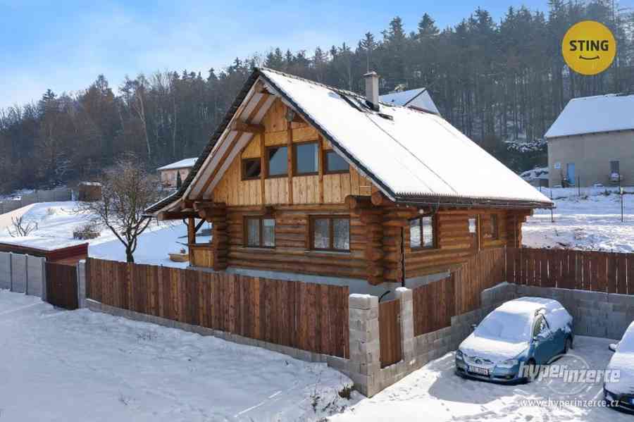 Prodej srubu 4+ kk, Libušín s pozemkem 1500 m2 - foto 1
